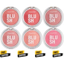 Image of Collection Cosmetics Soft Glow Blusher Pressed Powder Face Cheeks Blush 4g