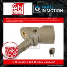 Image of ABS Sensor fits VOLVO V70 Mk3 Front Right 07 to 16 Wheel Speed 30793929 31423572
