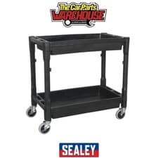Image of Sealey CX204 Composite Heavy-Duty Trolley 2-Level