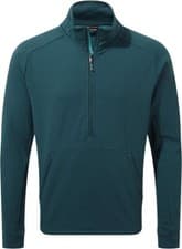Image of Craghoppers mens Dynamic pro Half zip fleece. Size L. Aegean blue. brand new