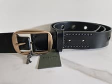 Image of ALLSAINTS leather belt adjustable size