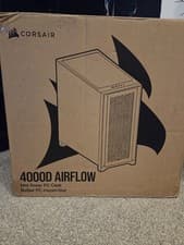 Image of Corsair 4000D Mid-Tower ATX PC Case White Tempered Glass and Fans