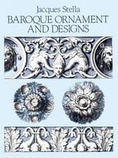 Image of Baroque Ornament and Designs by Jacques Stella (English) Paperback Book