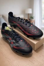 Image of Adidas Predator Soft Ground Football Boots Size 10 Laceups
