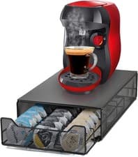 Image of Tassimo Pods Drawer Coffee Capsule Storage Metal Holder
