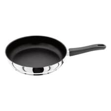 Image of JUDGE VISTA 26CM STAINLESS STEEL NON STICK DEEP SIDED FRYING PAN J222A