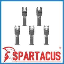 Image of 5 x Spartacus 32mm Oscillating Multi Tool Multitool Plunge Cutting Wood Blades