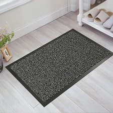 Image of Large Heavy Duty Door Mat Non Slip Rubber Barrier Mats Kitchen Hallway Floor Rug