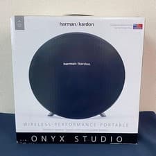 Image of Harman Kardon Onyx Studio Bluetooth Speaker Black Portable 100-240V Deep Bass