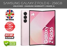 Image of Samsung Galaxy Z Fold 6 5G 256GB Pink Unlocked Dual SIM Smartphone - Pristine A+