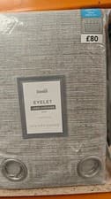 Image of Metallic Curtains Pair Fully Lined Beige by Dunelm 7 SIZES - OVER 70% OFF RRP -