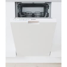 Image of Indesit Push&Go Integrated Slimline Dishwasher - White Control Pan IN2IE10CS80UK