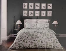 Image of Brand NEW DORMA Flora Botqnica Botanical 300 Thread Single Duvet Cover Set Gift