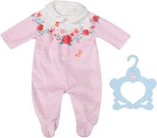 Image of Baby Annabell Romper Pink - To Fit 43cm Dolls - Set Includes Supersoft Pink Rom