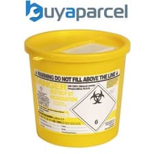 Image of Sealey SSP250 Sharps Bin 2.5L