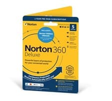 Image of Norton 360 Deluxe 2026 Plus Utilities Ultimate 5 Device 1 Year Same Day Email