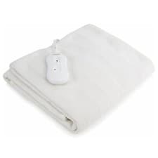Image of Carmen Single Heated Under Blanket with Overheat Protection, 40W, White-C81192