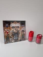 Image of Michael Jackson - Dangerous. 2x Red And Black Swirl Vinyl LP. New And Sealed