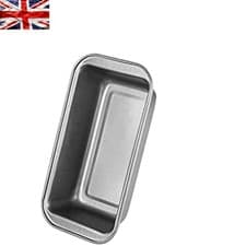 Image of Versatile 2lb Rectangular Loaf Tin - Non-Stick and Freezer Safe for Baking