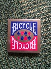 Image of Bicycle Playing Cards Coasters Pack of 4 Drink Coasters NOS 2000