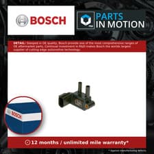 Image of Exhaust Pressure Sensor Dsd2 fits FORD S-MAX TDCi 1.6D 2.0D 2.2D 10 to 14 Bosch