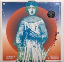Image of CORNERSHOP: England Is A Garden Ltd Ed 2 x Blue/Green Vinyl - SIGNED - AMP129LP