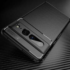 Image of Case, For Google Pixel 10 9A 9 Pro XL 8a 8 7a 6a 7 Carbon Gel Phone Cover