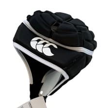 Image of Canterbury Core Rugby Padded Headguard Black Small Youths XXS New!