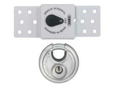 Image of ABUS Mechanical 142 Series Sliding Door Van Lock & 26/70mm Diskus Padlock ABU839