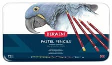 Image of Derwent Artists Pastel Pencils 72 Colour Set Tin