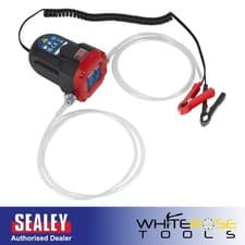 Image of Sealey Transfer Pump 12V 84W Oil Diesel Fuel Transfer Siphon Extractor