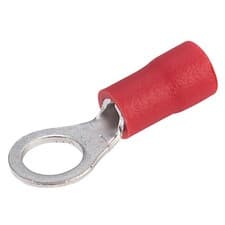 Image of TruConnect Red 5mm Ring Terminal Pack of 100