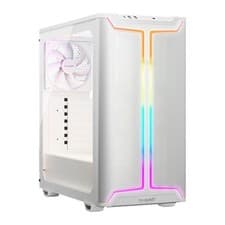 Image of be quiet! Pure Base 501 DX, White, Mid Tower, RGB Lighting, 3 x 140mm PWM Fans,