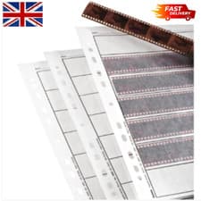 Image of Hama 25 Negative Archiving Sleeves for 7 Small Picture Strips with 6 Pictures...