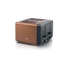 Image of Bosch DesignLine Plus 4-Slice Toaster TAT4P449GB Copper