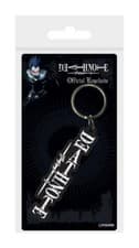 Image of Death Note Rubber Keychain Logo 7 cm 38877C