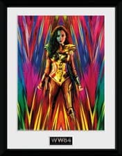Image of Wonder Women DC Comics Teaser 30 x 40cm Framed Collector Print New