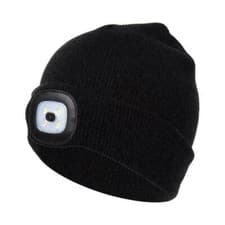 Image of Multicolor Knitted Beanie Hat With LED Light Unisex High Powered Head Lamp Light