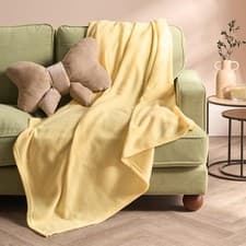 Image of OHS Polar Fleece Throw Bed Soft Blanket Large Warm Thermal Sofa Bedspread