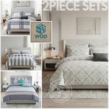 Image of Duvet Cover Bedding Set With Pillow Cases for Single / Double / King Size - KY