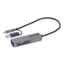 Image of StarTech.com USB 3.0 Multi-Media Memory Card Reader, SD/microSD/CompactFlash, US