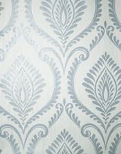 Image of Crown Estelle Damask Wallpaper
