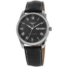 Image of New Longines Master Collection Automatic 40mm Black Men's Watch L2.910.4.51.7