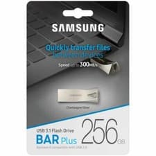 Image of Samsung Bar Plus 256GB USB 3.1 Flash Drive Speed up to 300MB/s MUF-256BE3/EU