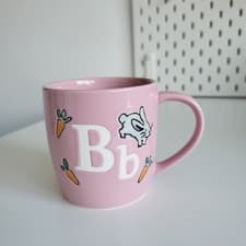Image of CATH KIDSTON Alphabet MUG B For Bunny RETIRED Design Rare