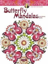 Image of Creative Haven Butterfly Mandalas Coloring Book - Paperback NEW Gaspas-Ettl, Di