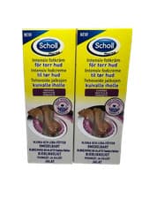 Image of 2 x Scholl Intensive Foot Cream Moisturising For Dry Skin 60ml Export Packaging