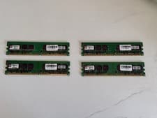 Image of 4GB (4x1GB) Kingston KVR800D2N5/1G DDR2 800MHz PC2-6400 Desktop RAM Non-ECC