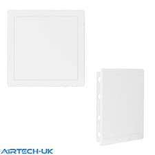 Image of Access Panel 200x200mm (8x8inch) WHITE High Quality Plastic DT12
