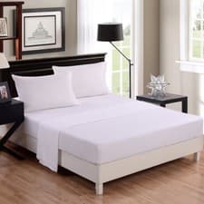 Image of Extra Deep Fitted Sheet 16"/40CM 100% Egyptian Cotton 200TC all 5 sizes 14 color